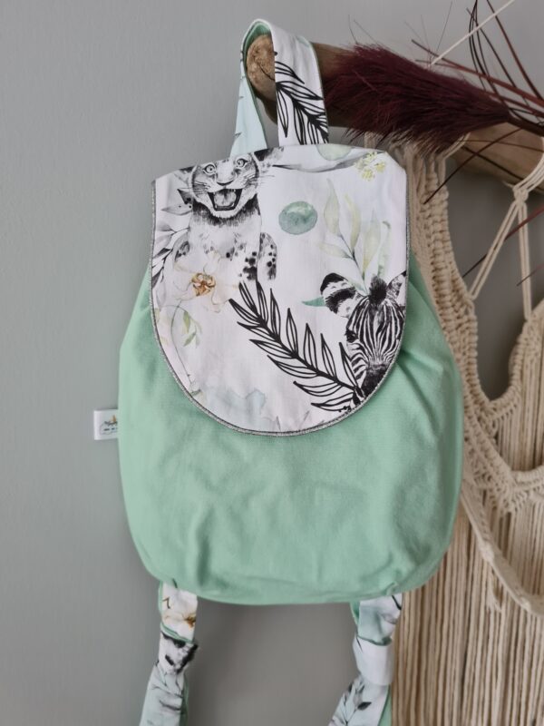 Sac à dos crèche bleu pastel